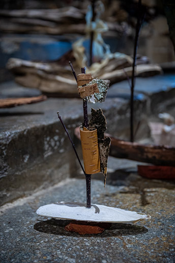 Small Vessel. Cuttlefish, bark (photo Mud and Thunder)