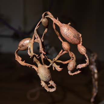 Full Fathom Five patinated detail